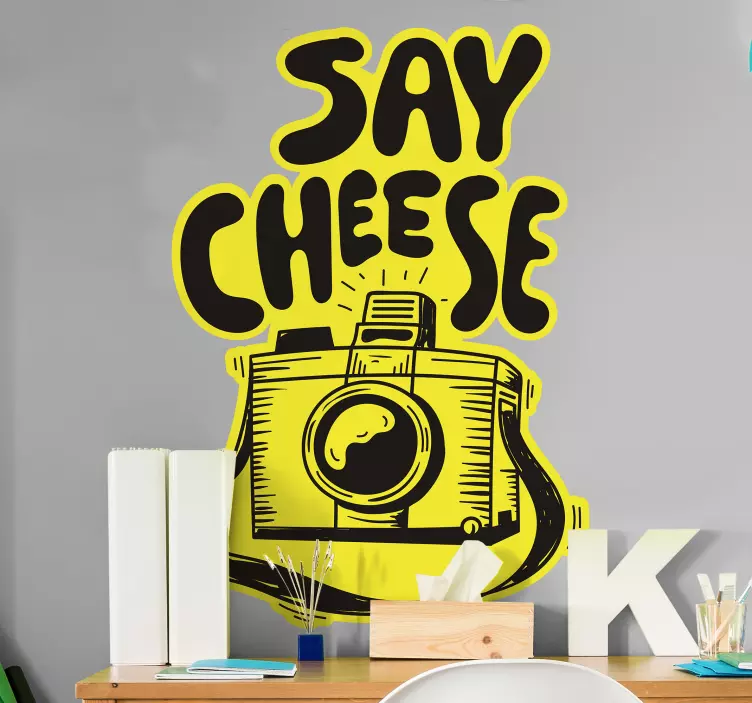 Adesivo murale rugby dire cheese - TenStickers