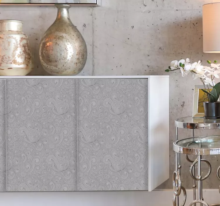 Adesivo murale rugby elegante motivo monocromatico - TenStickers