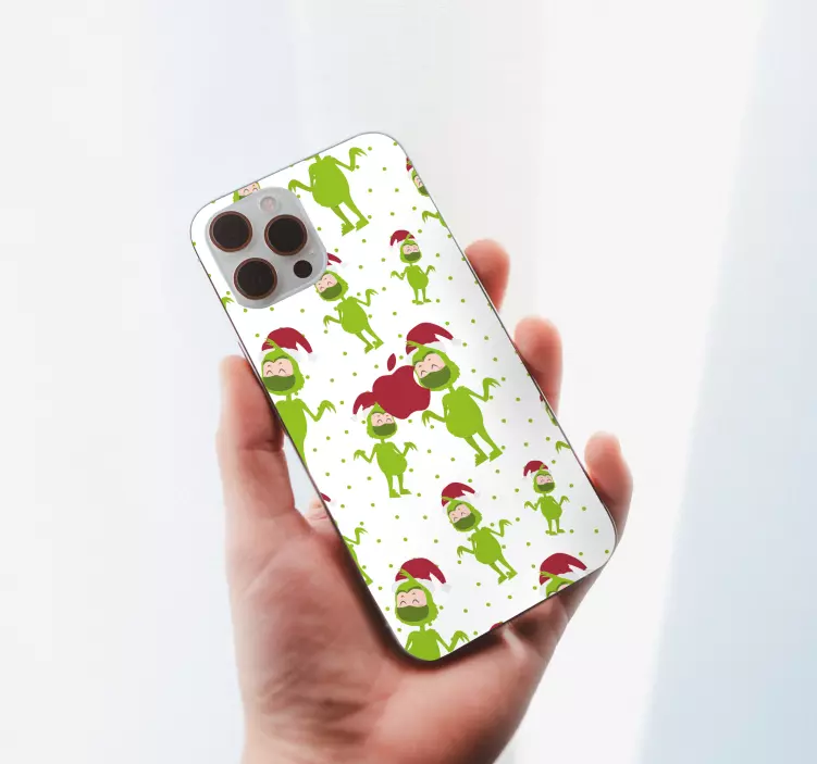 Adesivo murale rugby personaggi verdi allegri - TenStickers