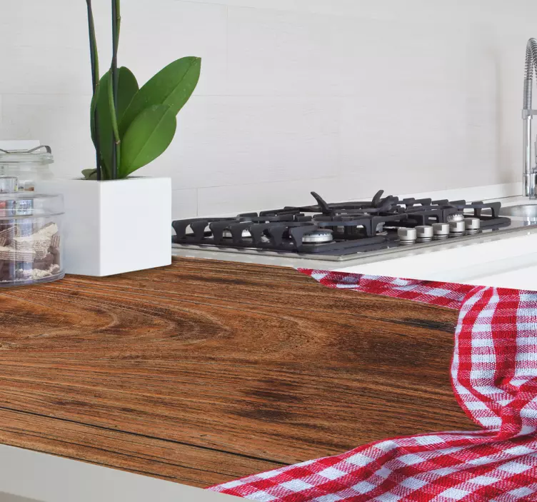 Pellicola adesiva effetto legno - TenStickers