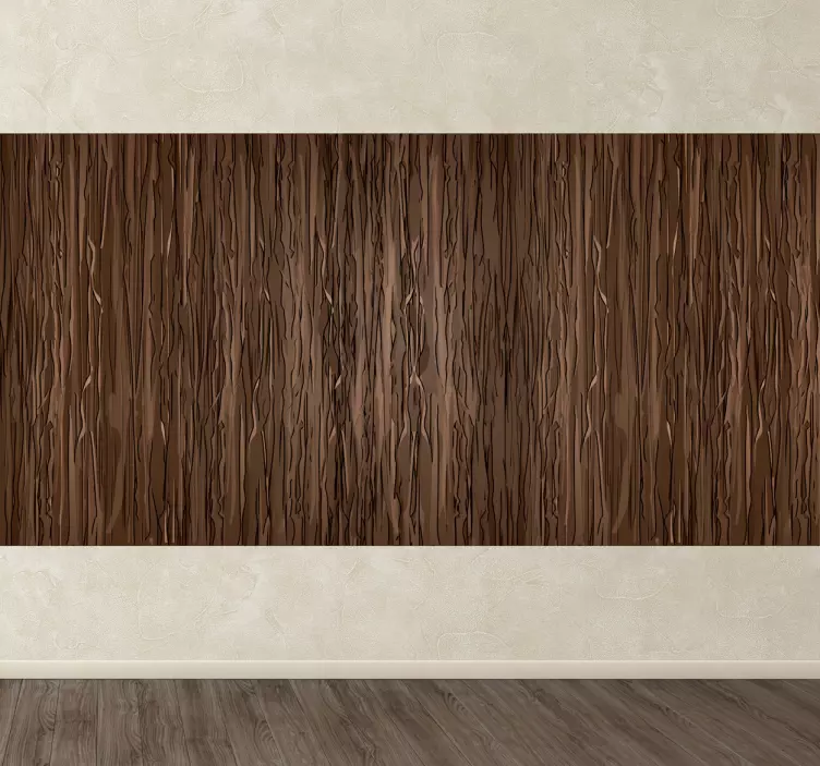 Pellicola adesiva effetto noce di cocco - TenStickers