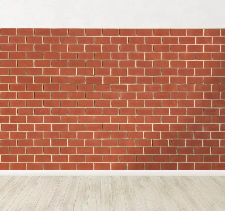 Pellicola adesiva muro a mattoni - TenStickers