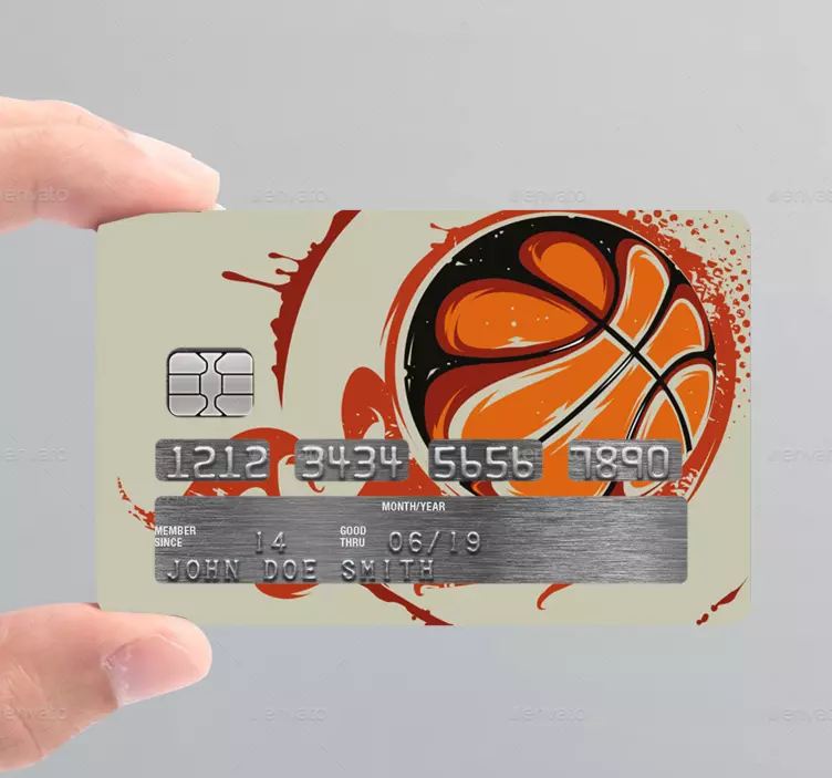 Per carta adesiva carta basket palla basket - TenStickers