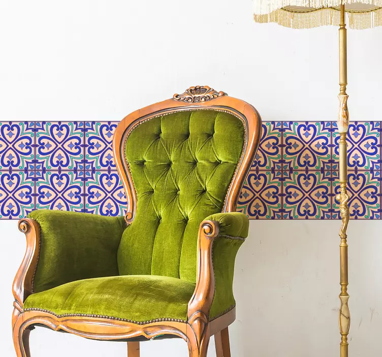 Piastrella adesiva stile sud americano - TenStickers