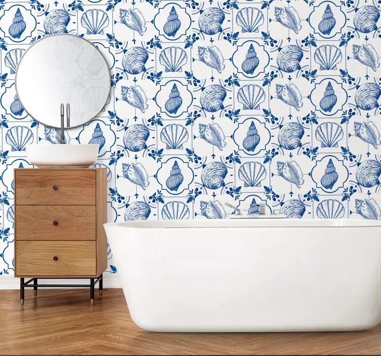 Adesivo bagno tema mare - TenStickers