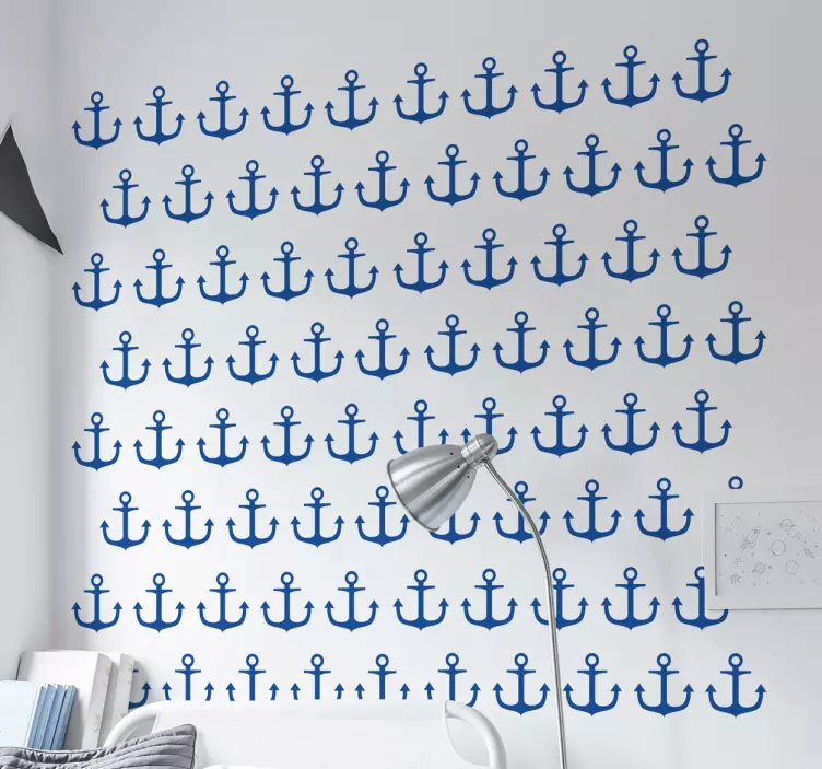 Set di Stickers Ancore monocolore - TenStickers