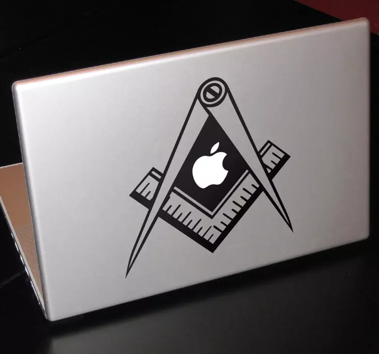 Adesivo per Macbook massoneria - TenStickers