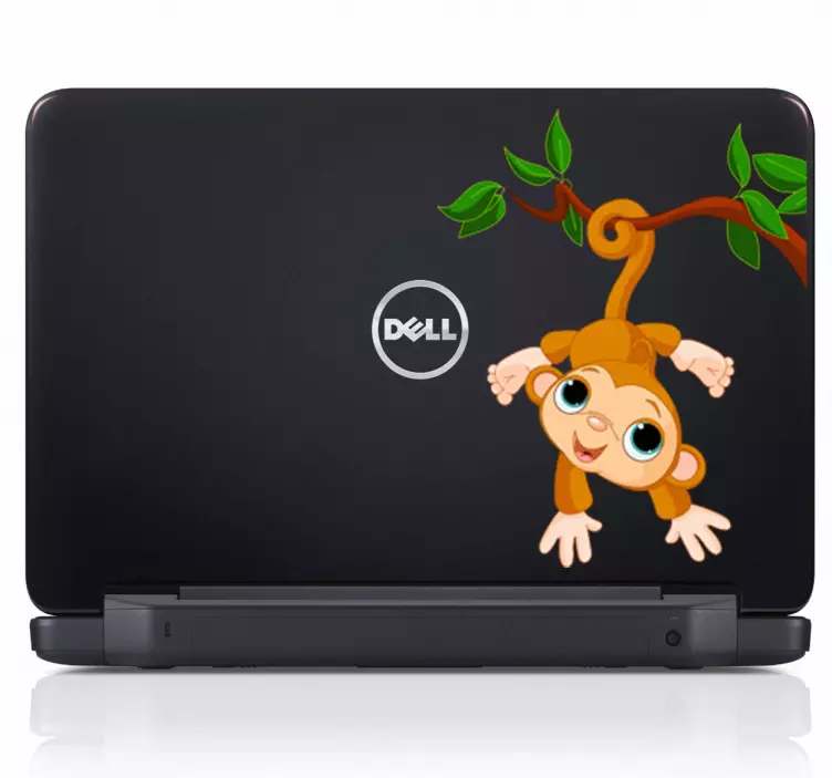 Skin adesiva scimmietta portatile - TenStickers