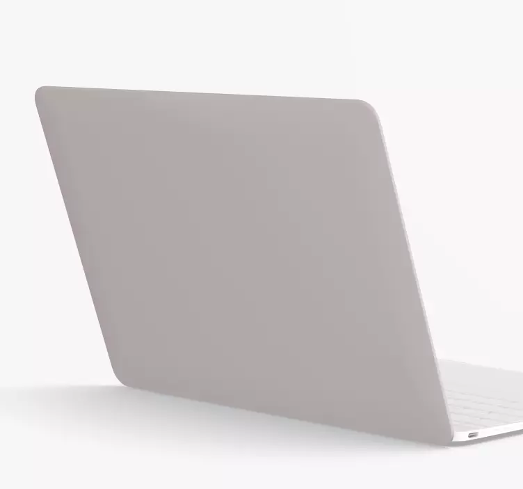Skin per laptop grigio pastello - TenStickers