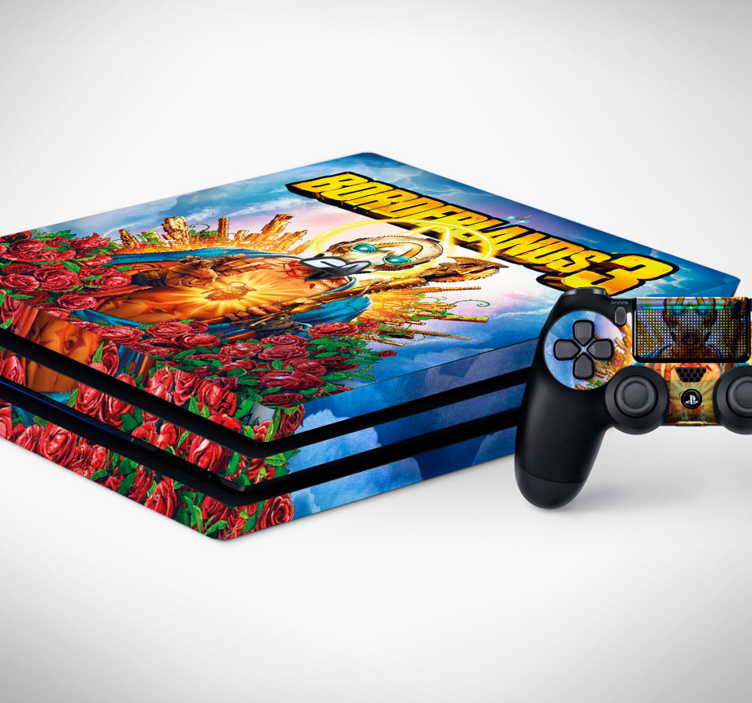 Adesivo playstation 4 Borderlands - TenStickers