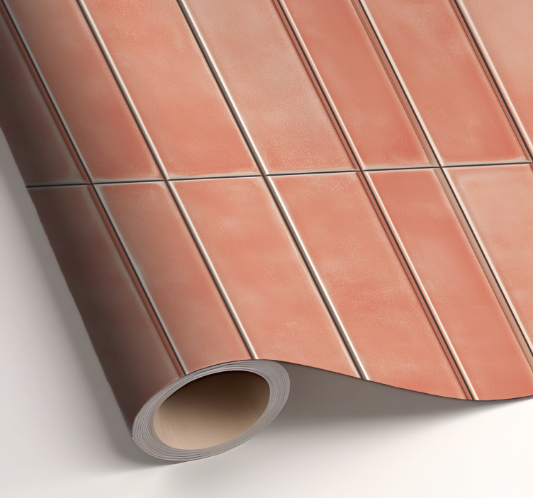 Adesivo murale rugby imitazione piastrelle di corallo - TenStickers