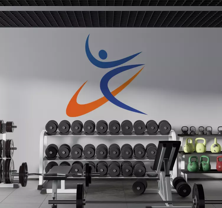 Adesivo muro icona sport - TenStickers