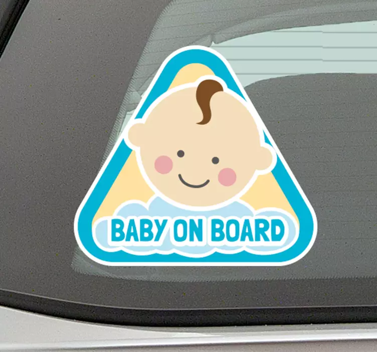 Sticker baby on board - TenStickers