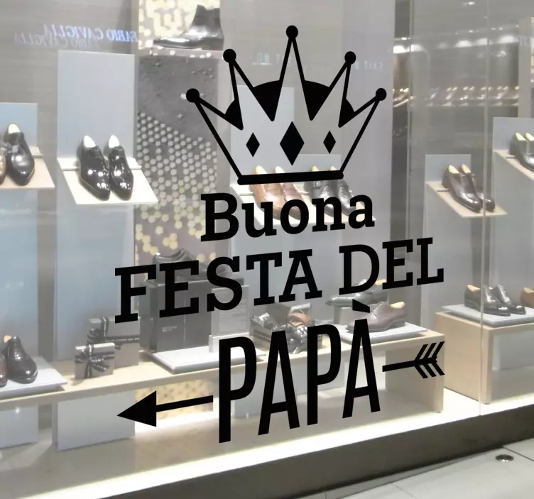 Sticker Buona Festa del Papà - TenStickers
