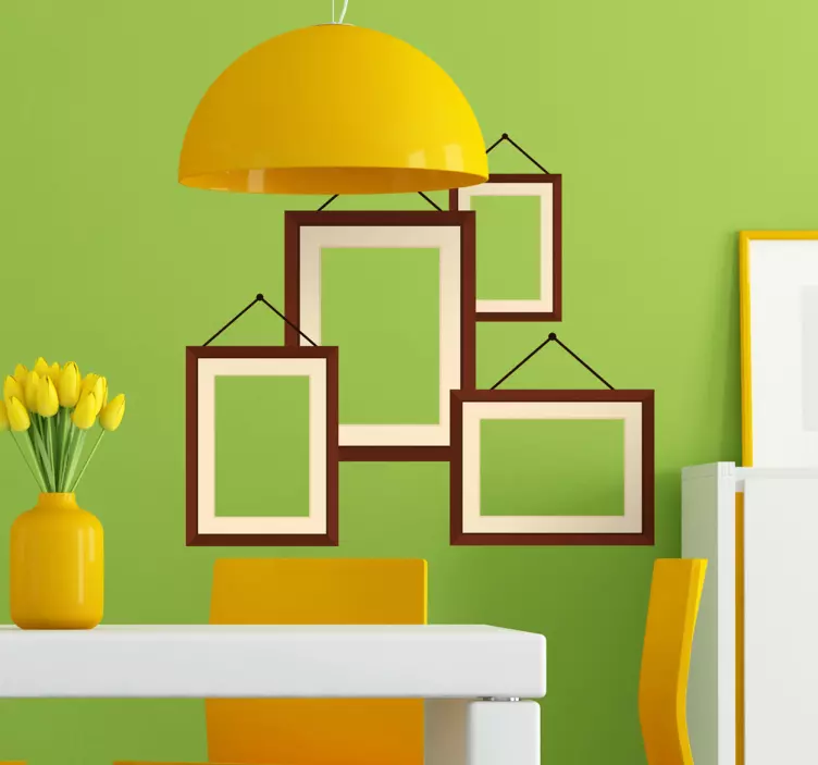 Sticker cornici foto appese - TenStickers