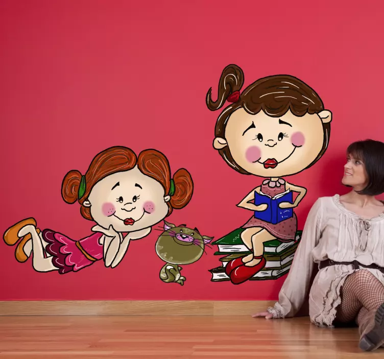 Sticker decorativo buona lettura - TenStickers