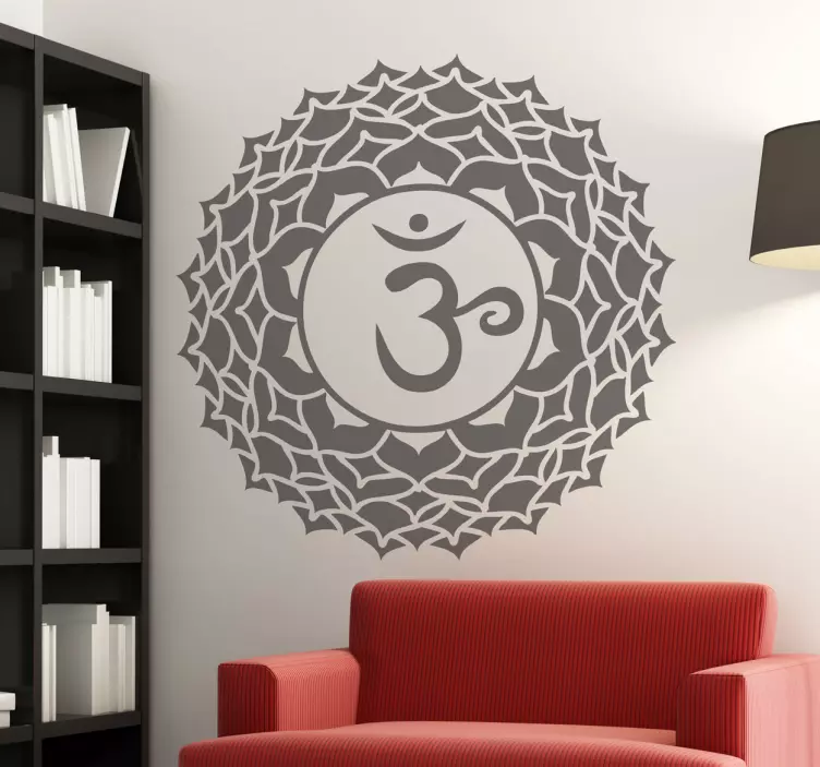Sticker decorativo chakra sahasrara - TenStickers