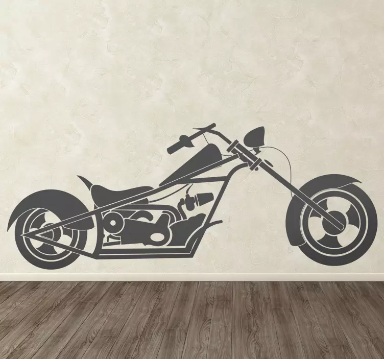 Sticker decorativo chopper - TenStickers