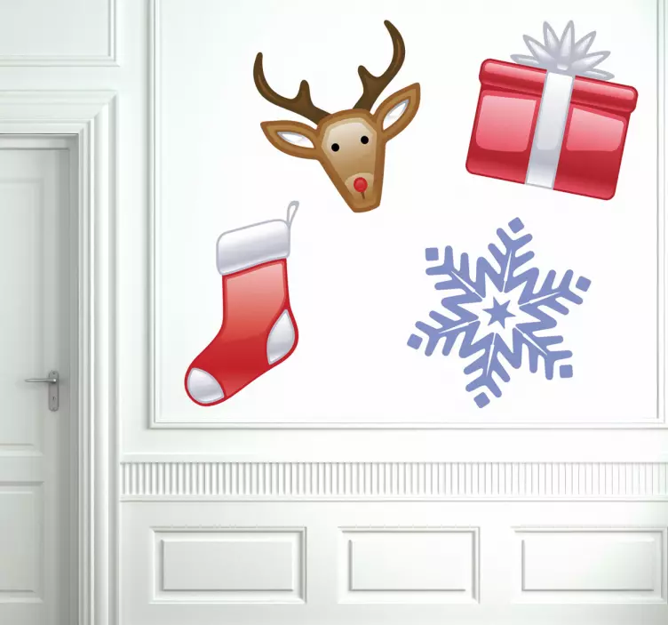 Sticker decorativo collezione Natale 1 - TenStickers