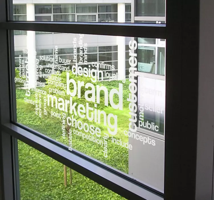 Sticker decorativo concetti business - TenStickers