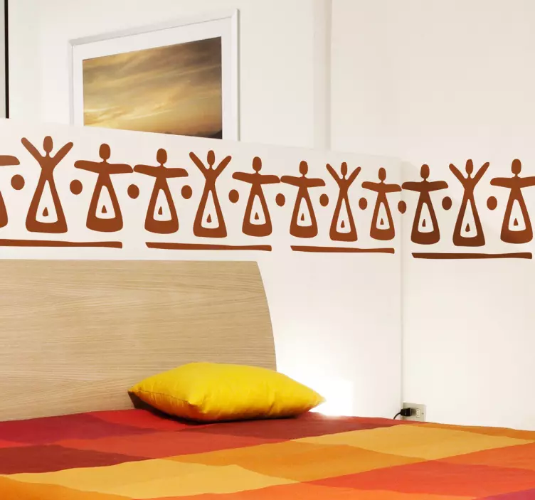 Sticker decorativo donne africane - TenStickers