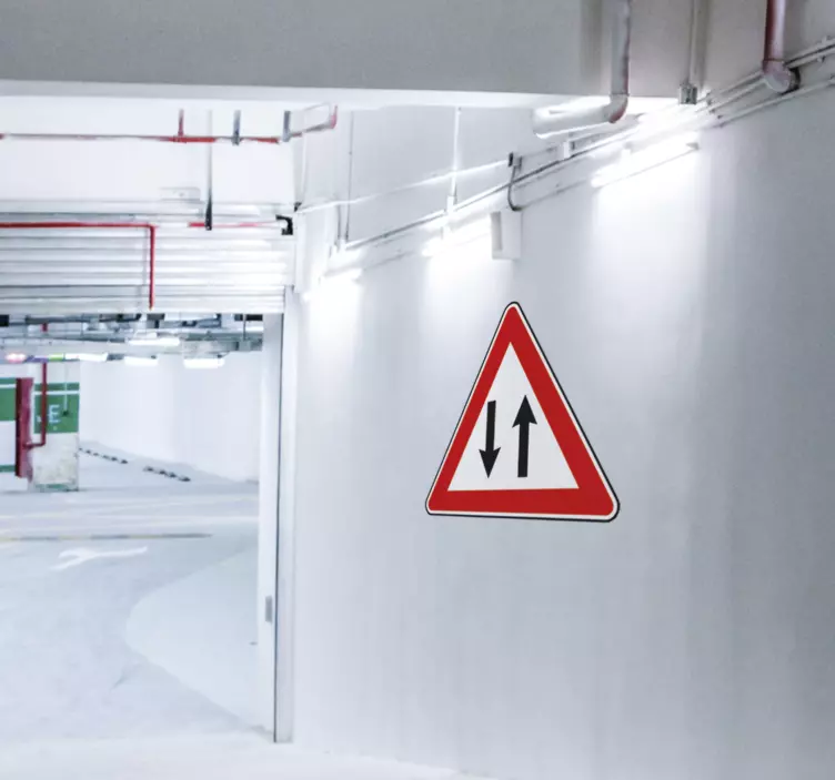 Sticker decorativo doppio senso - TenStickers