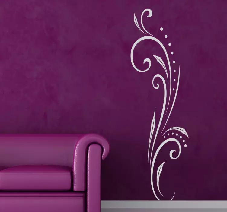 Sticker decorativo espressione linee - TenStickers