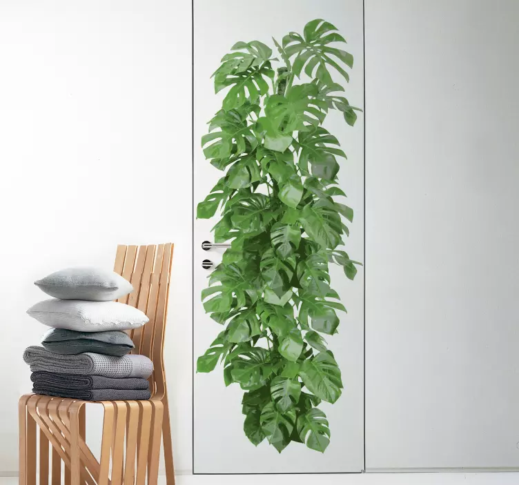 Sticker decorativo evoluzione vegetale - TenStickers