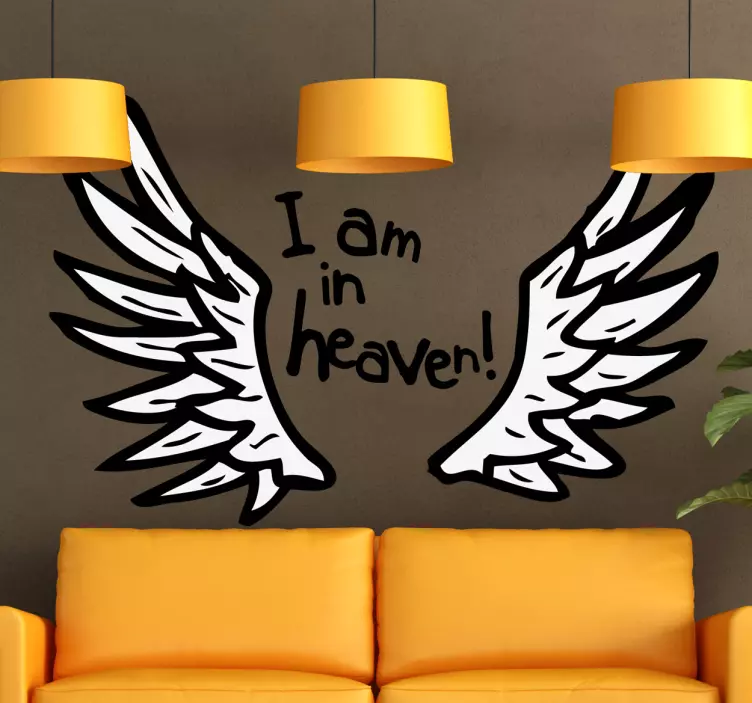 Sticker decorativo heaven - TenStickers