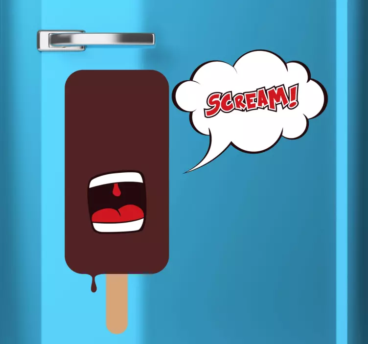 Sticker decorativo ice scream - TenStickers