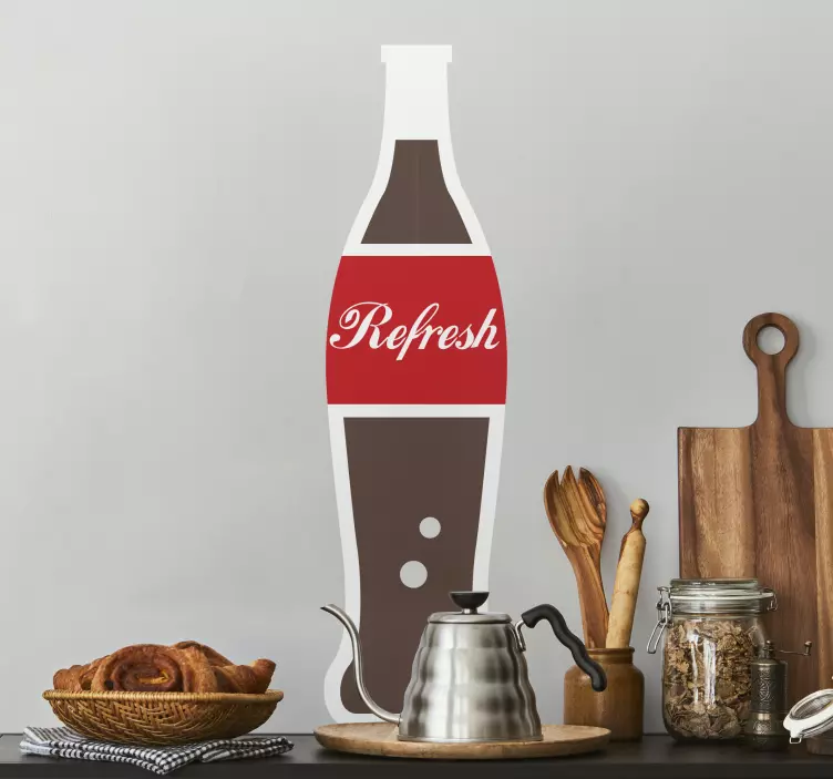 Sticker decorativo icona bibita - TenStickers