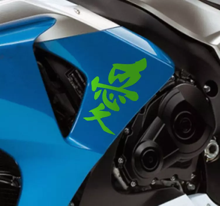 Sticker decorativo ideogramma pace - TenStickers