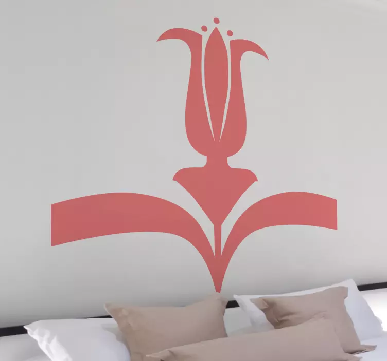 Sticker decorativo illustrazione astratta vagina - TenStickers