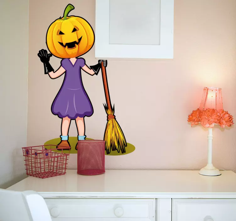 Sticker decorativo illustrazione Halloween 1 - TenStickers