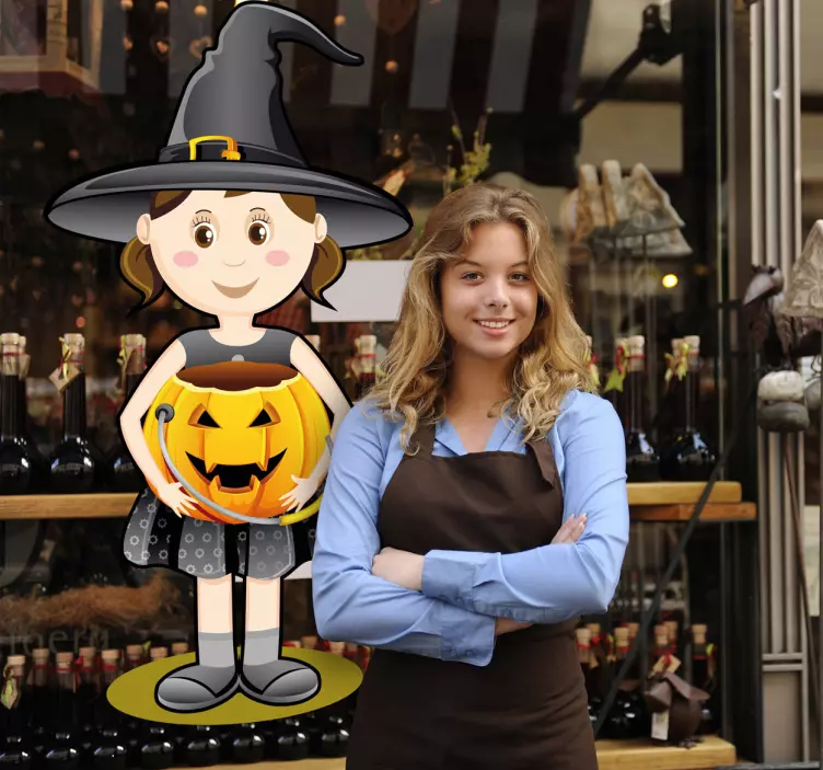 Sticker decorativo illustrazione Halloween 2 - TenStickers