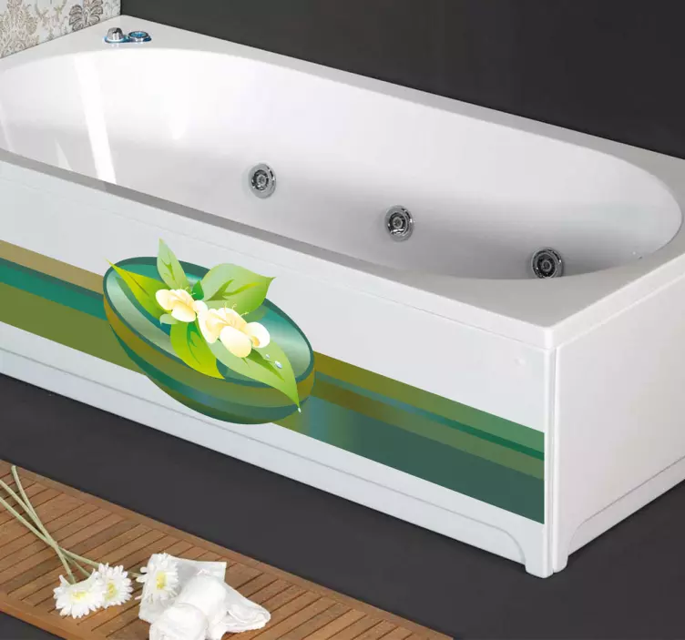 Sticker decorativo illustrazione spa - TenStickers
