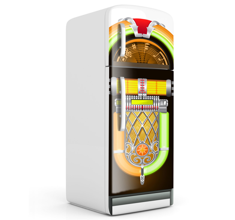 Adesivo frigo decorativo jukebox - TenStickers