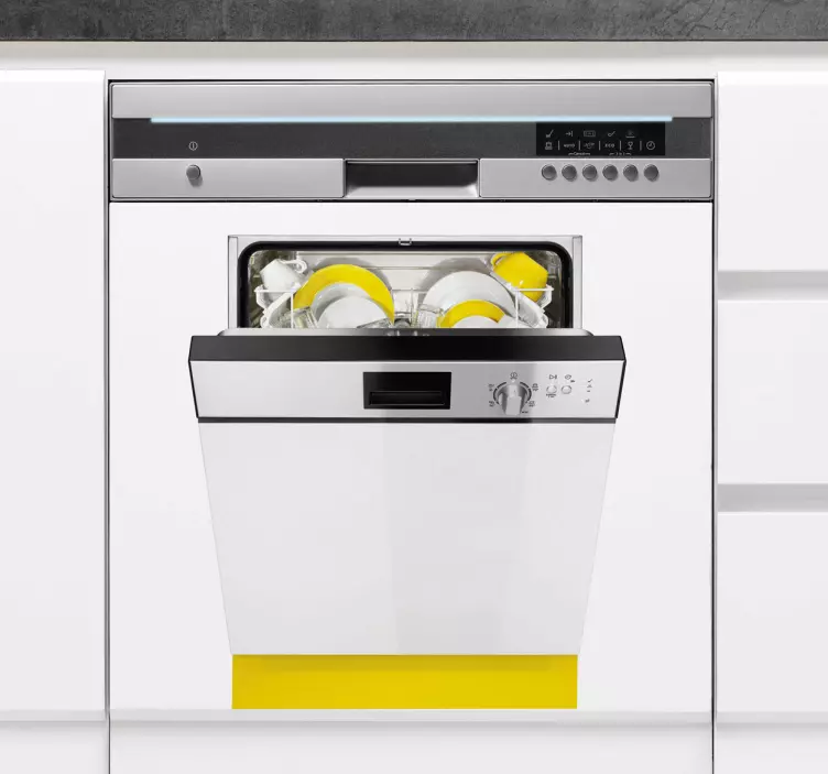 Sticker decorativo lavastoviglie - TenStickers