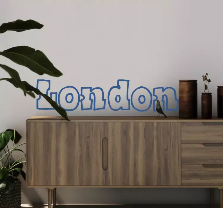 Sticker decorativo London - TenStickers
