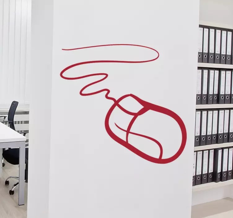 Sticker decorativo mouse pc - TenStickers