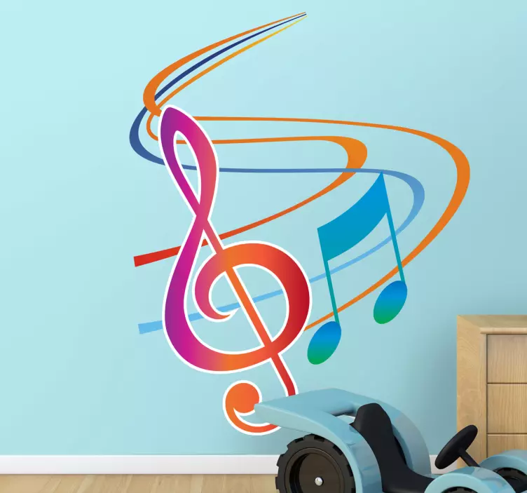 Sticker decorativo musica 20 - TenStickers