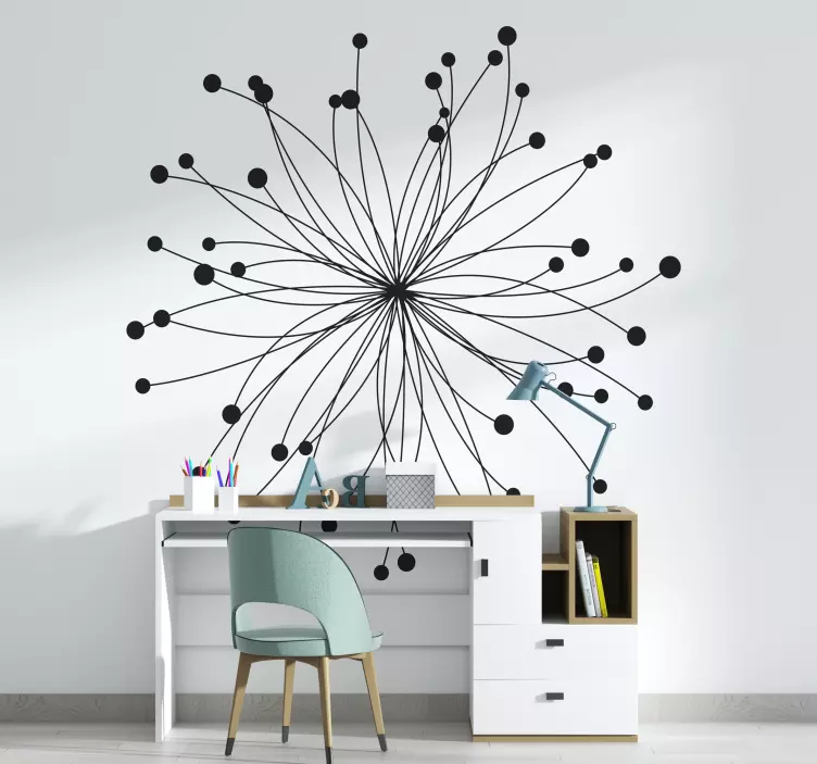 Sticker decorativo nuclear pop - TenStickers