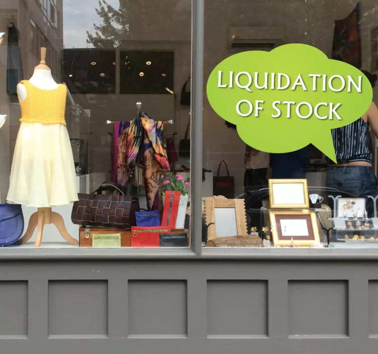 Sticker decorativo offerta negozio 3 - TenStickers