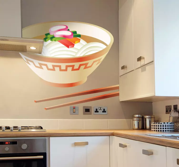 Sticker decorativo pasto orientale 7 - TenStickers