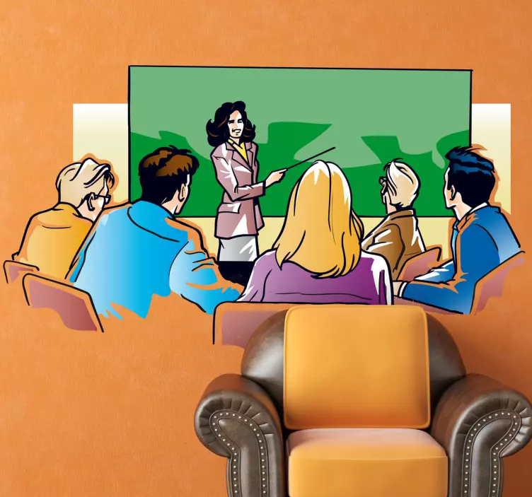 Sticker decorativo professoressa - TenStickers