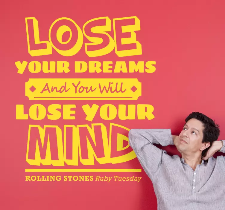 Sticker decorativo Ruby Tuesday - TenStickers