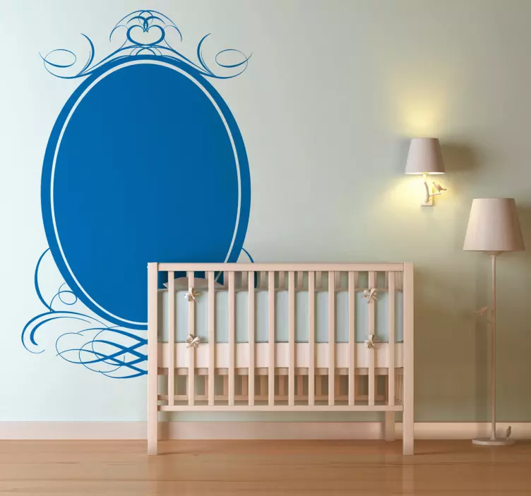 Sticker decorativo specchio classico - TenStickers