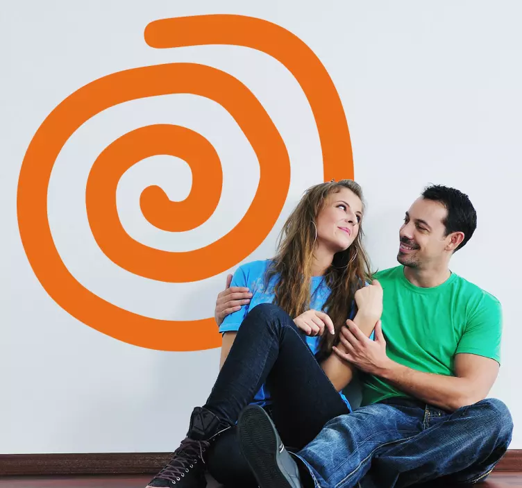 Sticker decorativo spirale - TenStickers