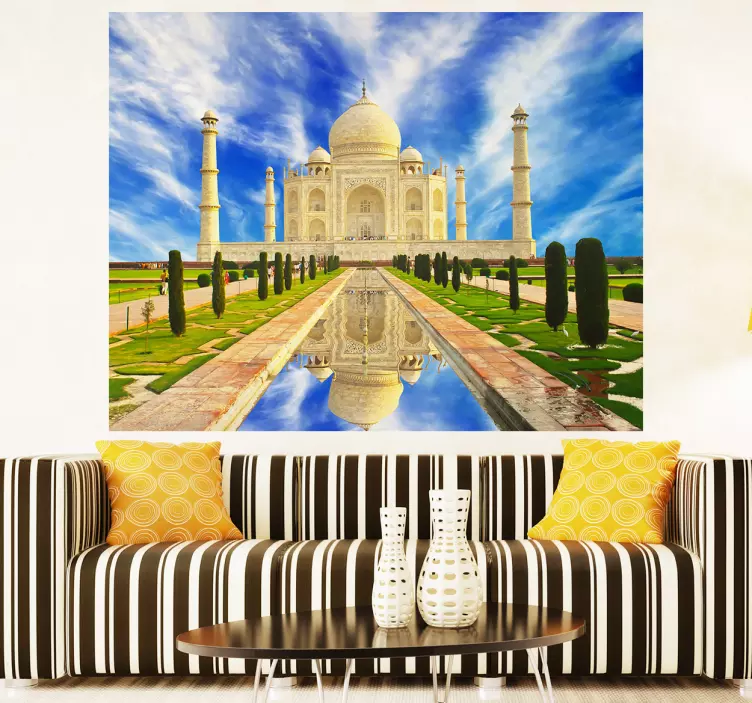 Sticker decorativo Taj Mahal - TenStickers