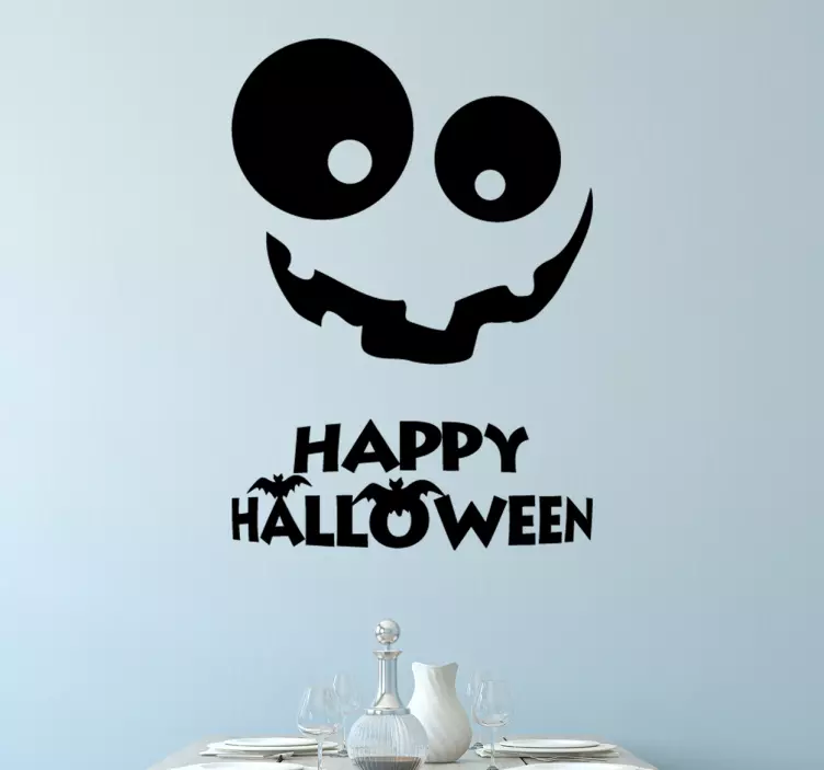 Sticker decorativo zucca Halloween - TenStickers